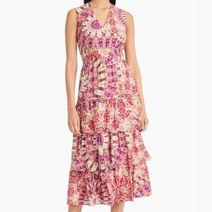 The Good Journey Tiered Maxi Dress size 12